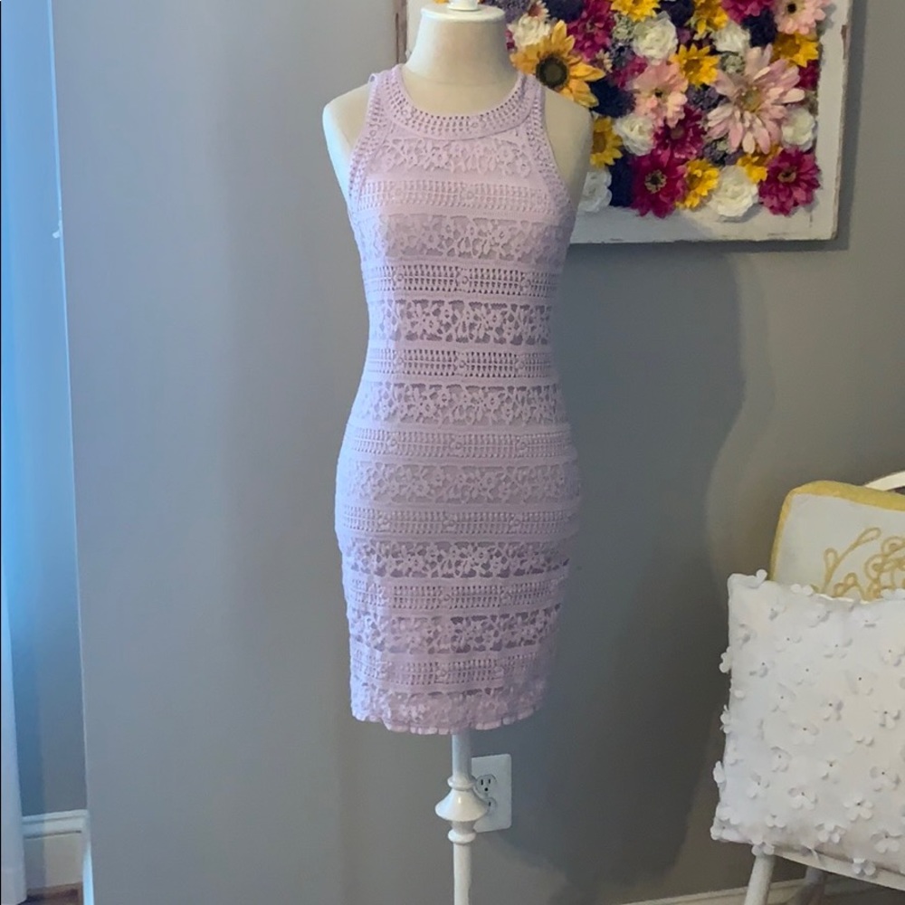 Lavender spring dress